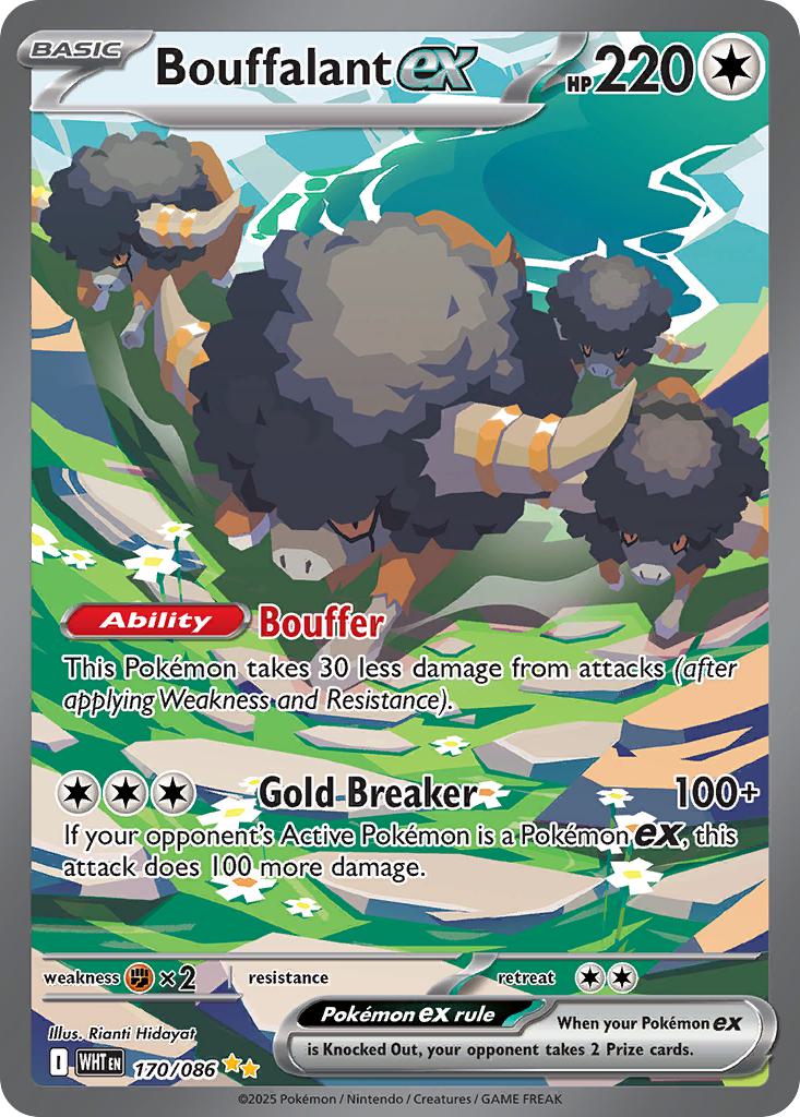 Bouffalant ex - 170/086 - Special Illustration Rare [sv105w-170] [Ultra]