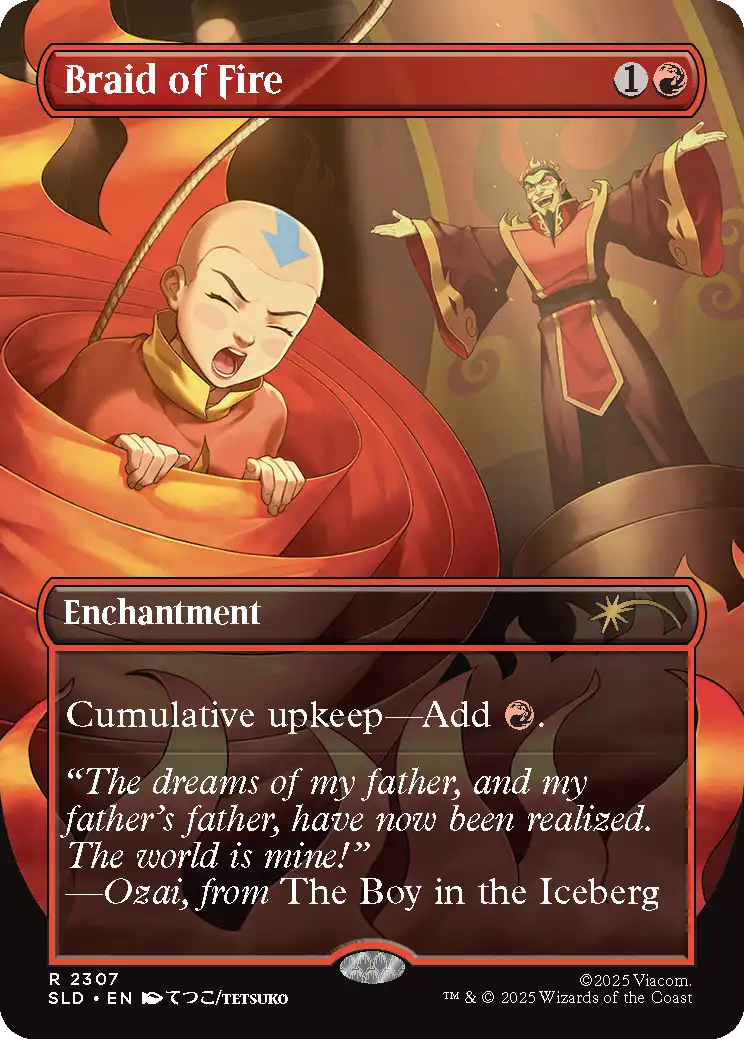 Braid of Fire [2307] [Borderless] [The Ember Island Players] [Secret Lair Drop] [Non-Foil]