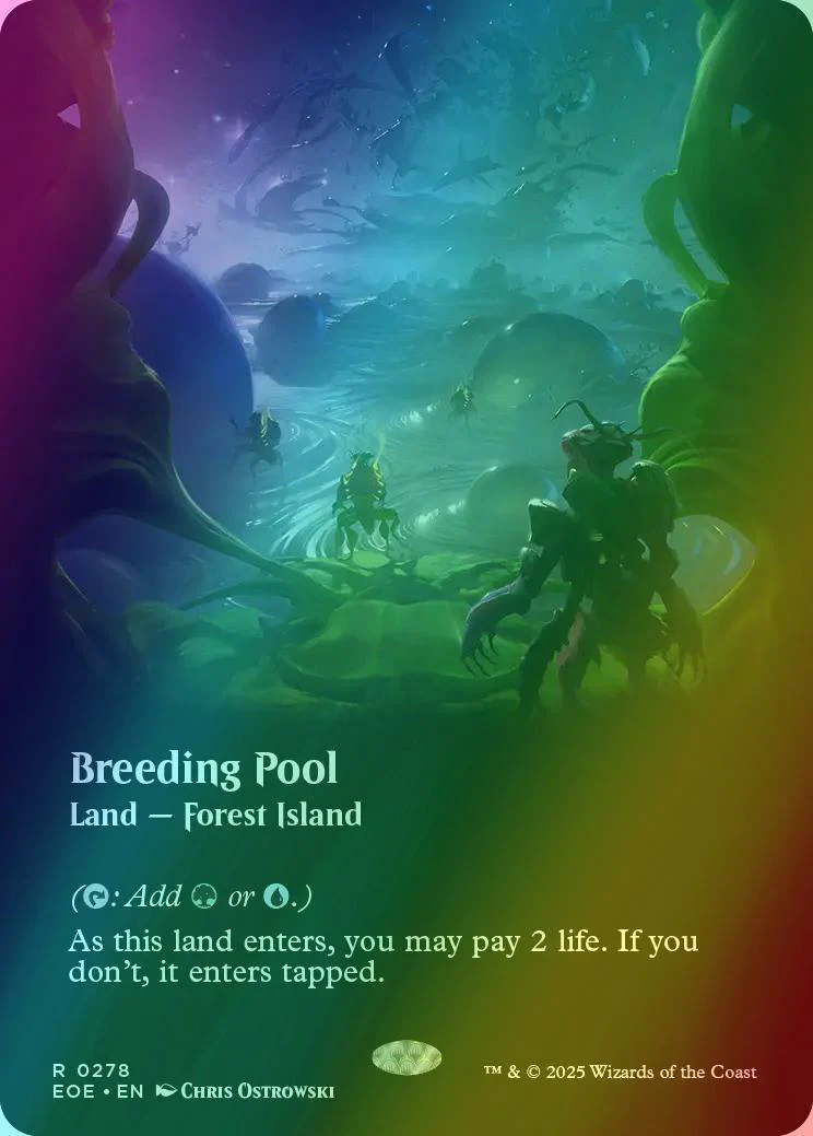Breeding Pool [278] [Borderless] [Viewport] [Edge of Eternities] [Foil]