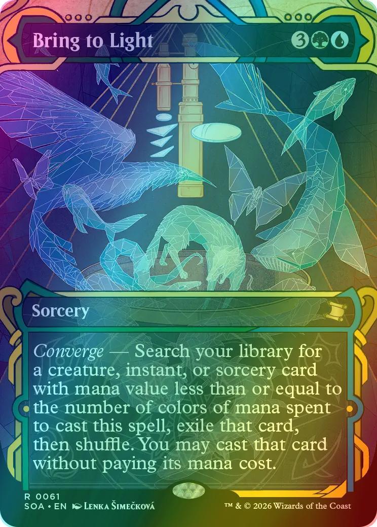 Bring to Light [61] [Showcase] [Secrets of Strixhaven: Mystical Archive] [Foil]