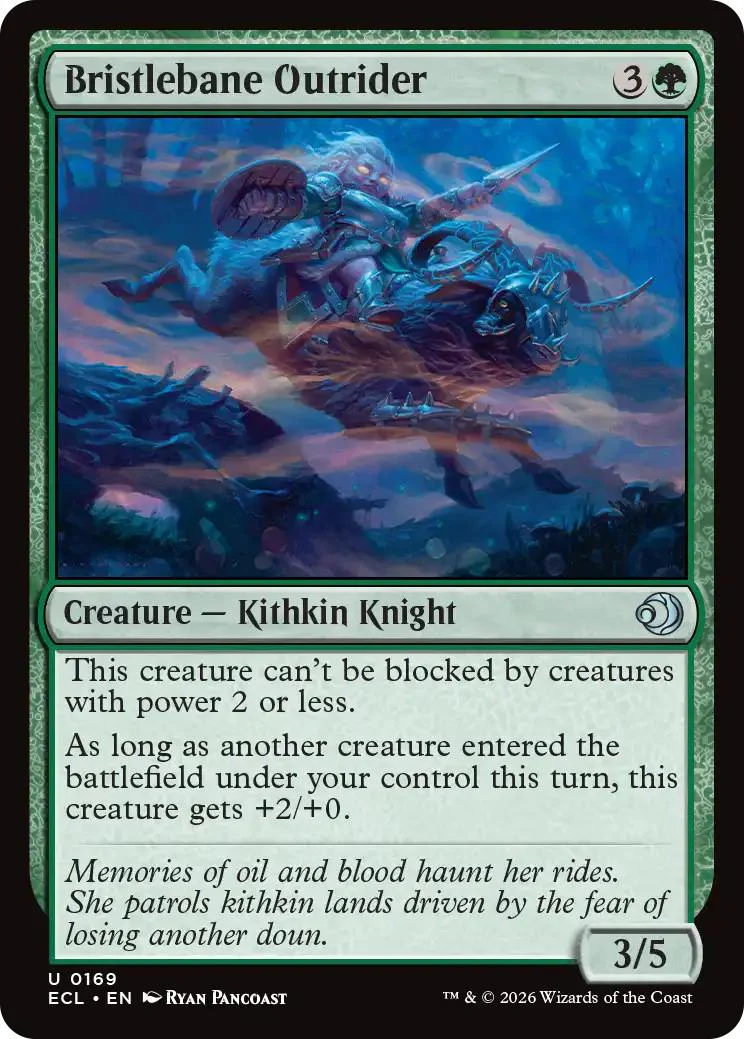 Bristlebane Outrider [169] [Lorwyn Eclipsed] [Non-Foil]