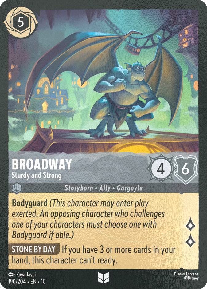 Broadway - Sturdy and Strong - 190/204 [Whispers in the Well] [Cold Foil]