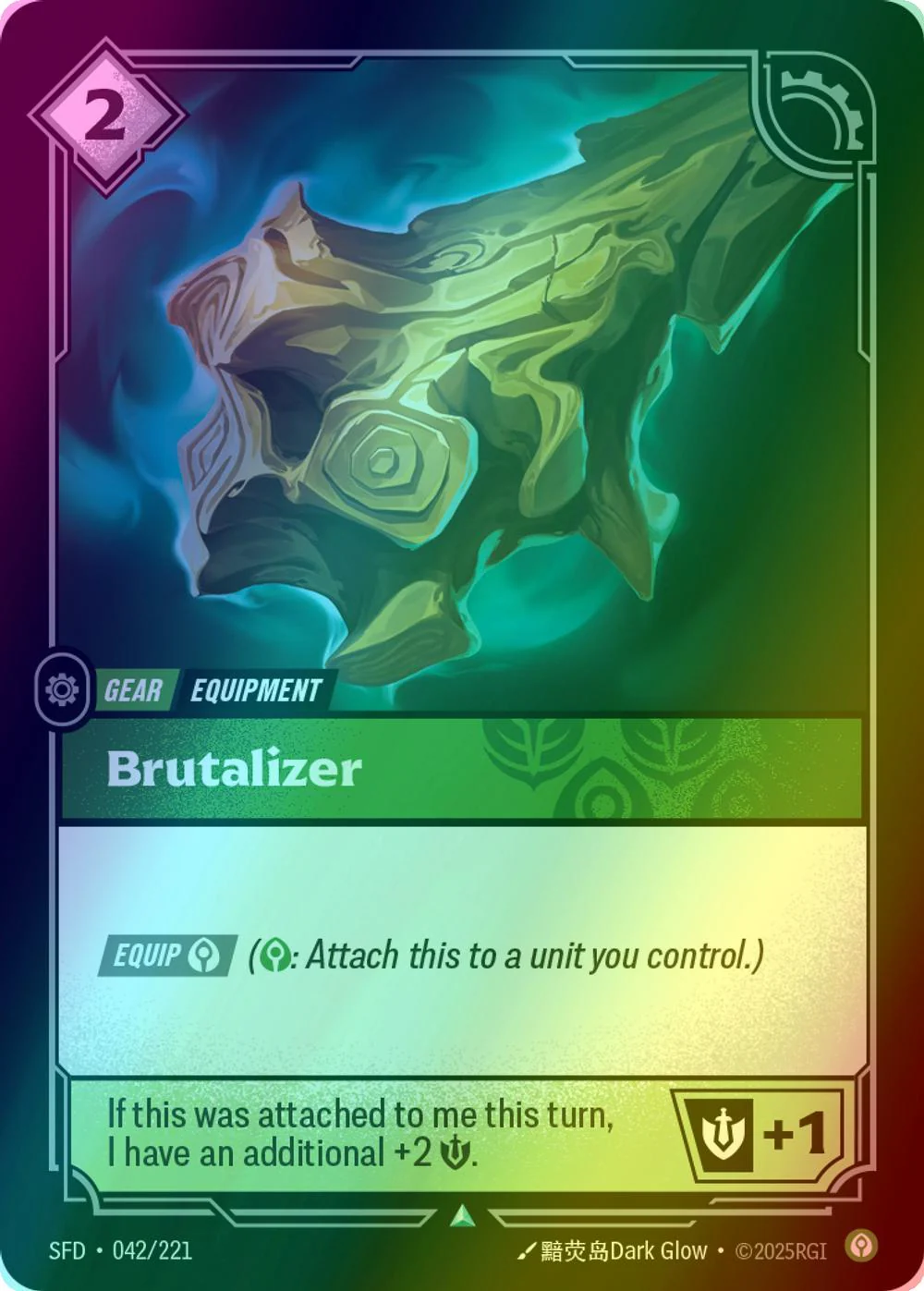Brutalizer - 042/221 [Spiritforged] [Foil]