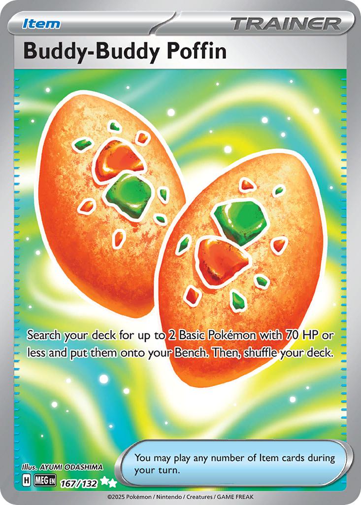 Buddy-Buddy Poffin - 167/132 - Ultra Rare [me01-167] [Ultra]