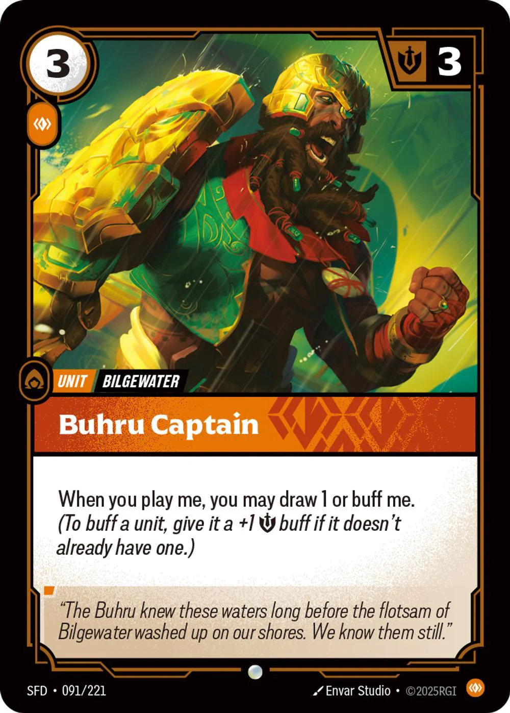 Buhru Captain - 091/221 [Spiritforged] [Non Foil]