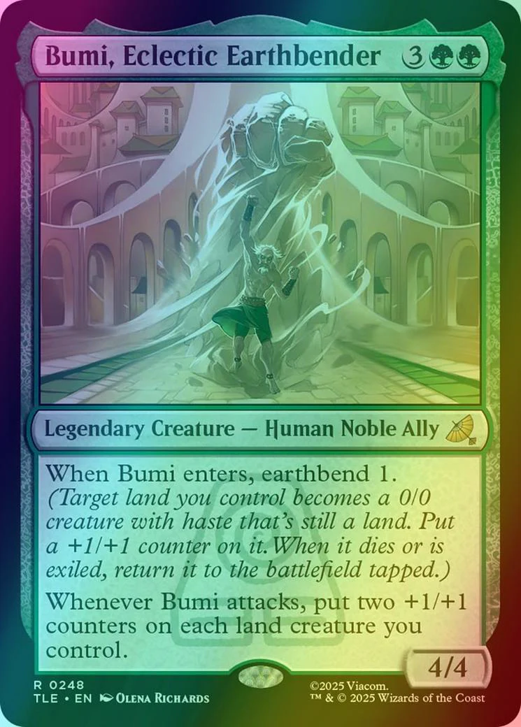 Bumi, Eclectic Earthbender [248] [Avatar: The Last Airbender Eternal] [Foil]