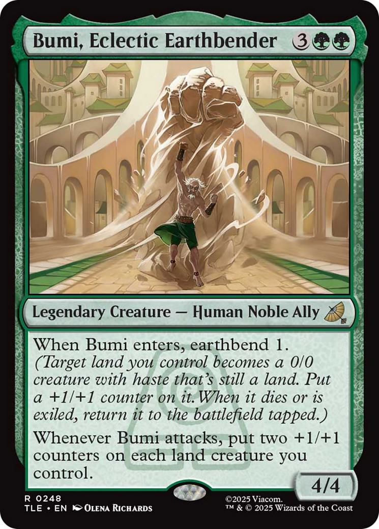 Bumi, Eclectic Earthbender [248] [Avatar: The Last Airbender Eternal] [Non-Foil]