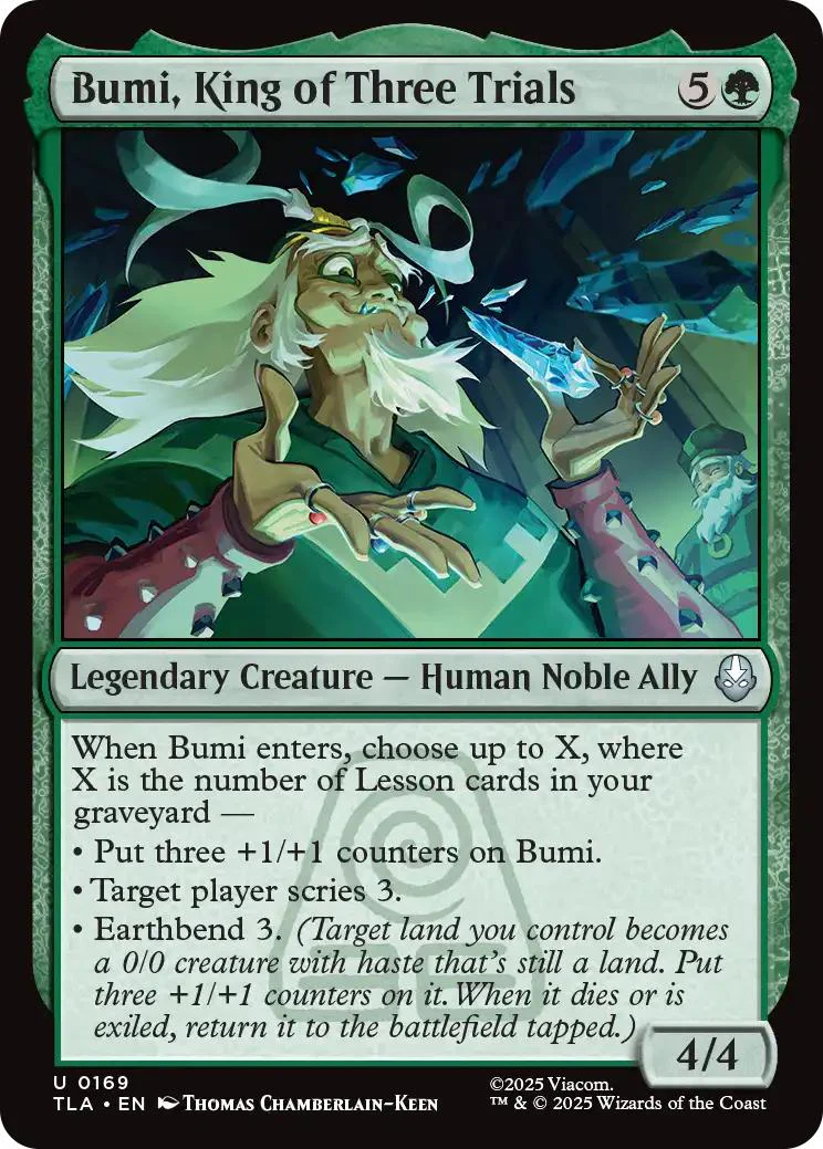 Bumi, King of Three Trials [169] [Avatar: The Last Airbender] [Non-Foil]