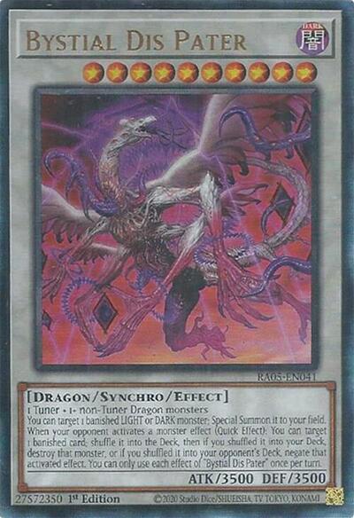 Bystial Dis Pater - RA05-EN041 - Ultimate Rare - 1st Edition