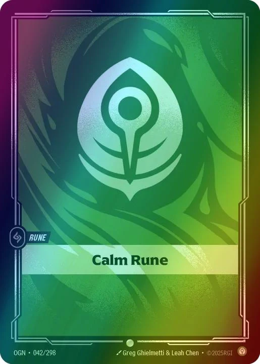 Calm Rune - 042/298 [Origins] [Foil]