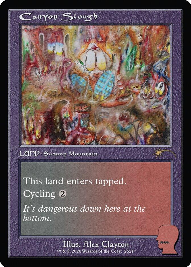 Canyon Slough [2521] [Retro Frame] [Brain Dead: New Earth Mentality] [Secret Lair Drop] [Non-Foil]