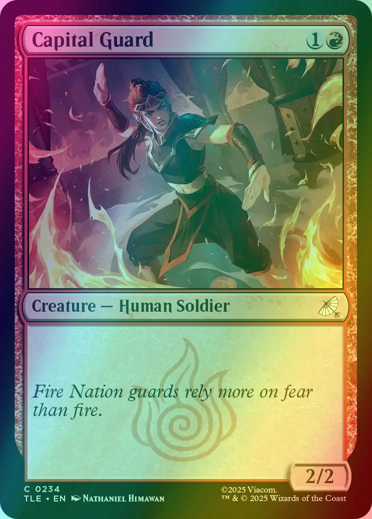 Capital Guard [234] [Avatar: The Last Airbender Eternal] [Foil]