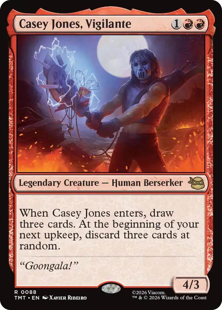 Casey Jones, Vigilante [88] [Teenage Mutant Ninja Turtles] [Non-Foil]
