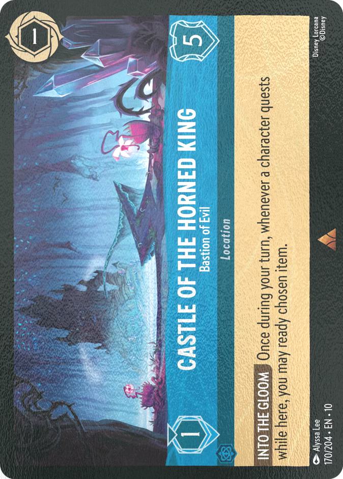 Castle of the Horned King - Bastion of Evil - 170/204 [Whispers in the Well] [Cold Foil]