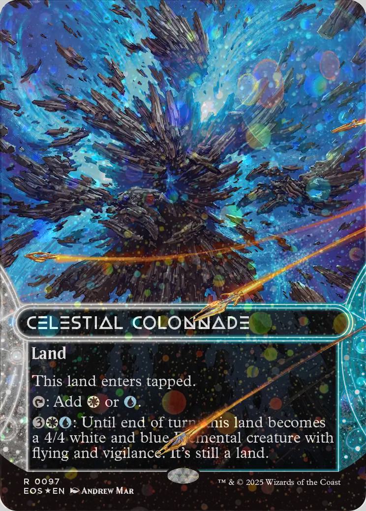 Celestial Colonnade [97] [Borderless] [Edge of Eternities: Stellar Sights] [Galaxy Foil]