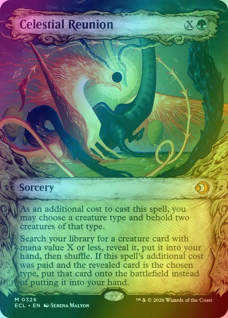 Celestial Reunion [326] [Fable Frame] [Lorwyn Eclipsed] [Foil]