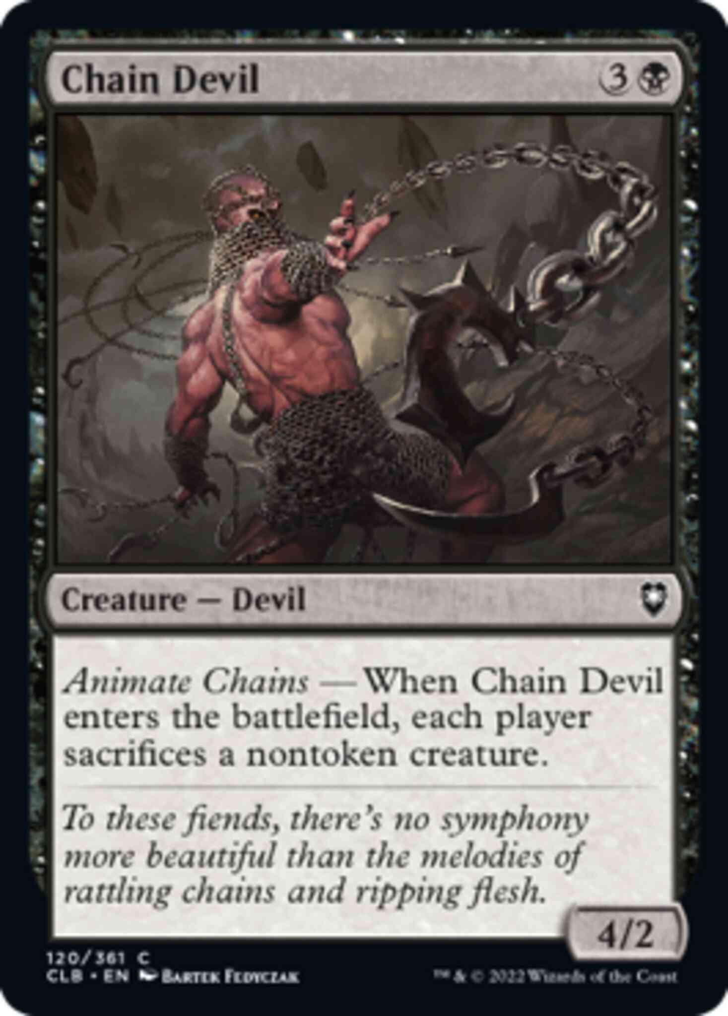 Chain Devil [120] [Commander Legends: Battle for Baldur's Gate] [Non-Foil]