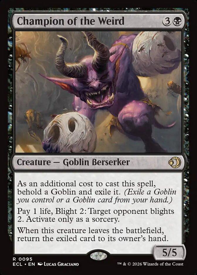 Champion of the Weird [95] [Lorwyn Eclipsed] [Non-Foil]