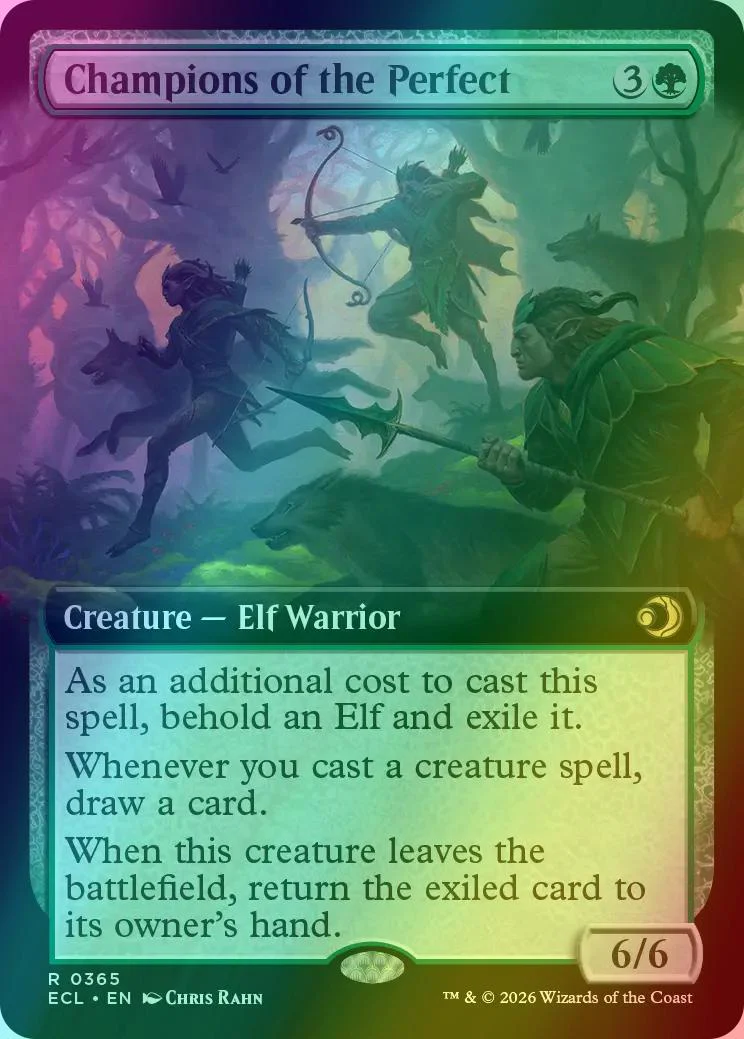 Champions of the Perfect [365] [Extended Art] [Lorwyn Eclipsed] [Foil]