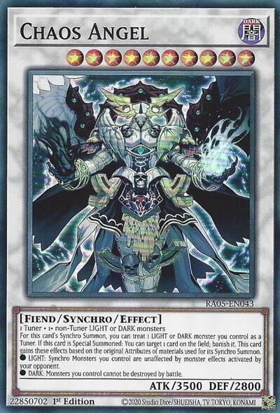Chaos Angel - RA05-EN043 - Super Rare - 1st Edition