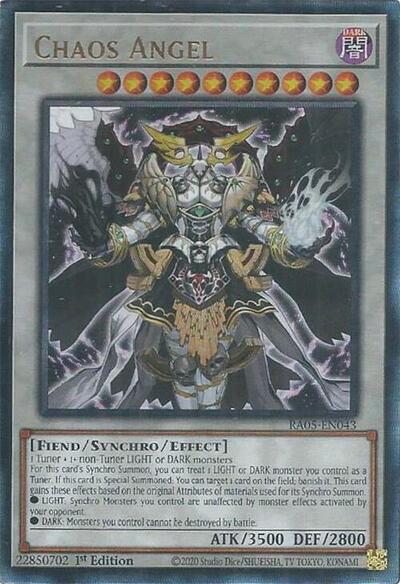Chaos Angel - RA05-EN043 - Ultimate Rare - 1st Edition