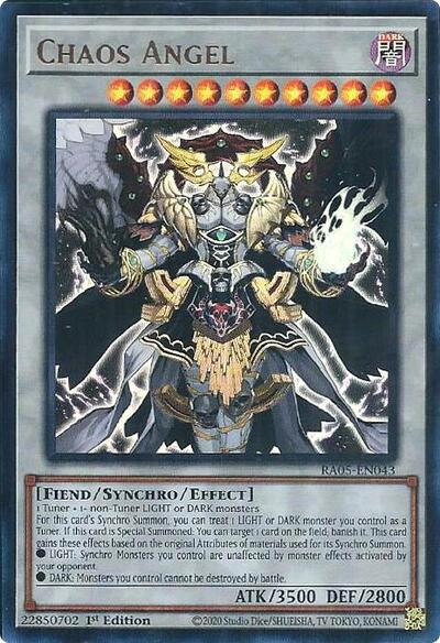 Chaos Angel - RA05-EN043 - Ultra Rare - 1st Edition