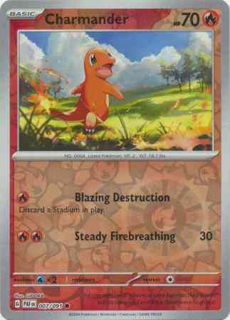 Charmander - 007/091 - Common [sv045-007] [Reverse Holo]