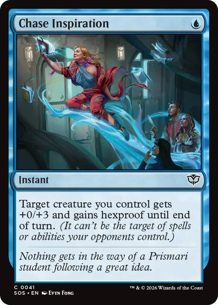 Chase Inspiration [41] [Secrets of Strixhaven] [Non-Foil]