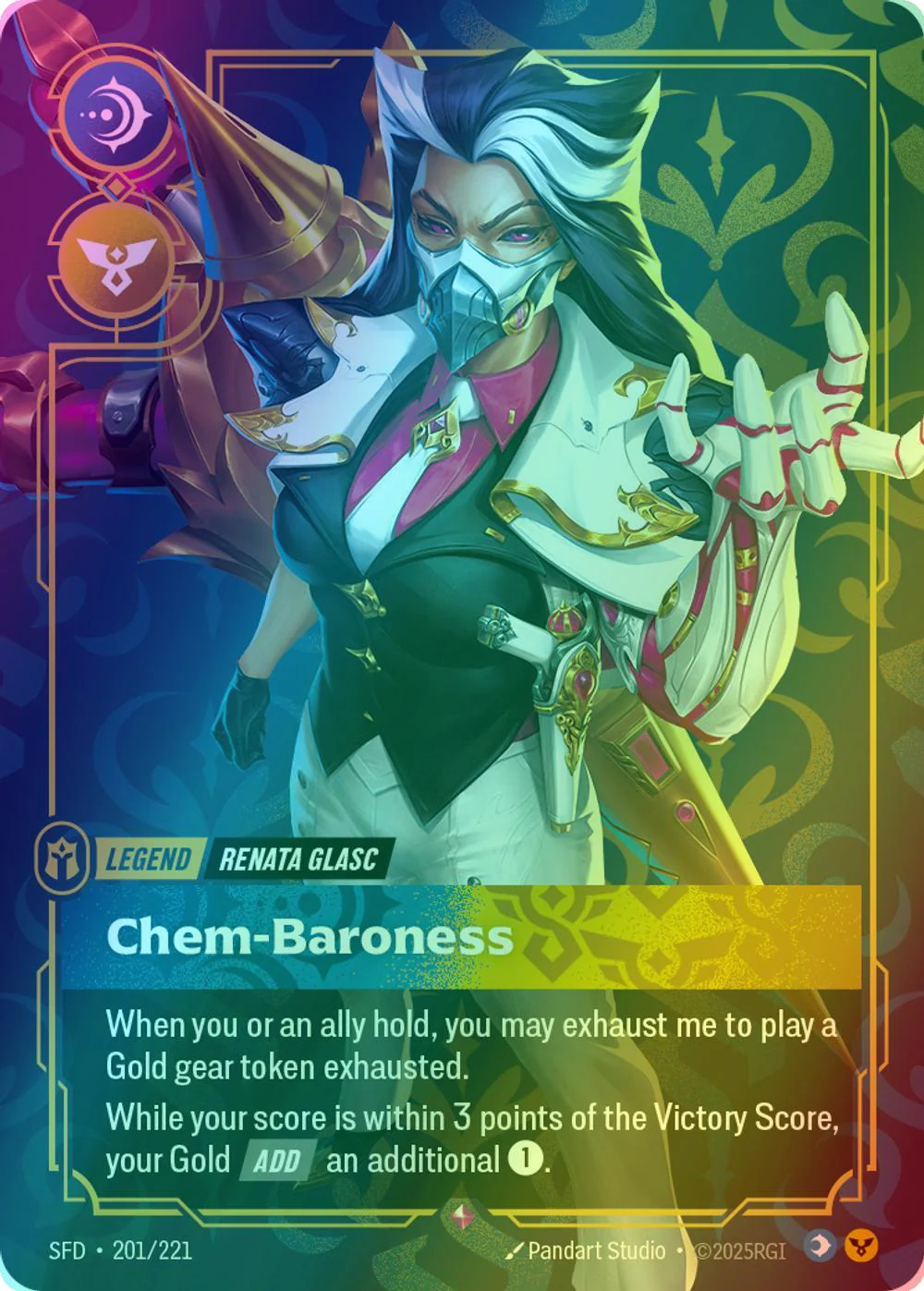 Chem-Baroness (Renata Glasc) - 201/221 [Spiritforged] [Foil]