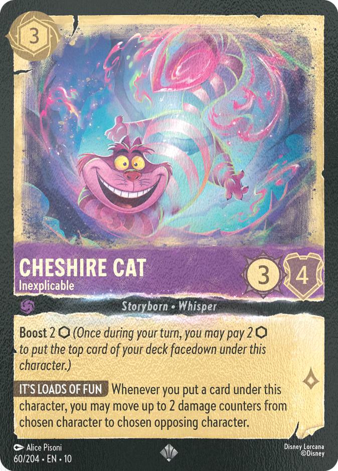 Cheshire Cat - Inexplicable - 60/204 [Whispers in the Well] [Cold Foil]