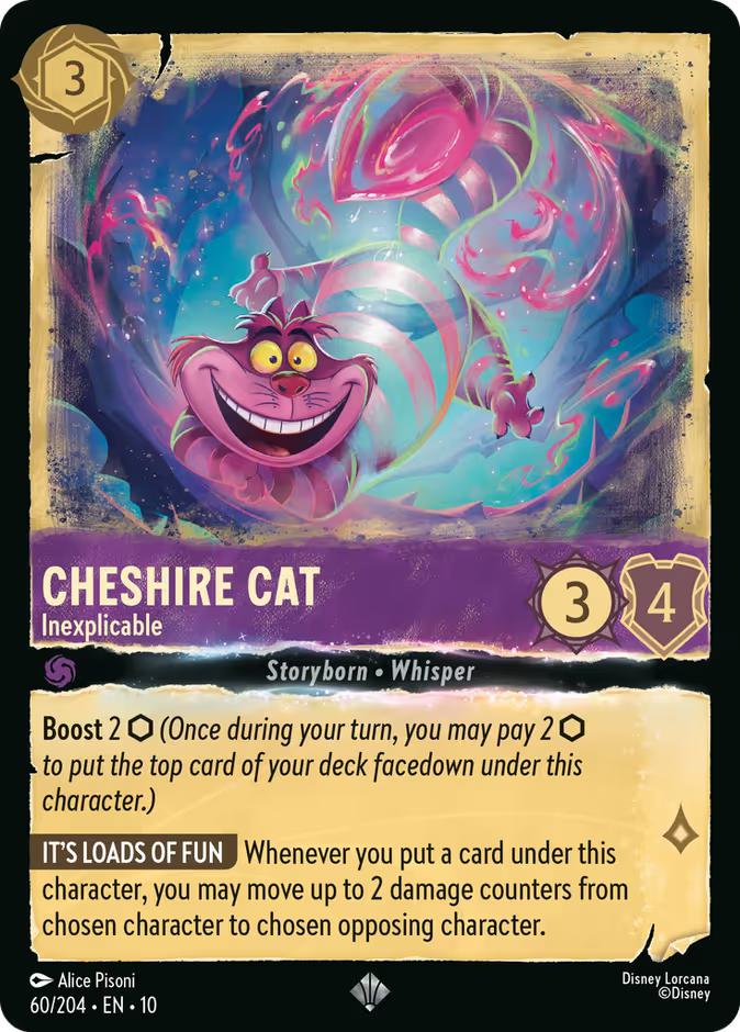 Cheshire Cat - Inexplicable - 60/204 [Whispers in the Well] [Non-Foil]