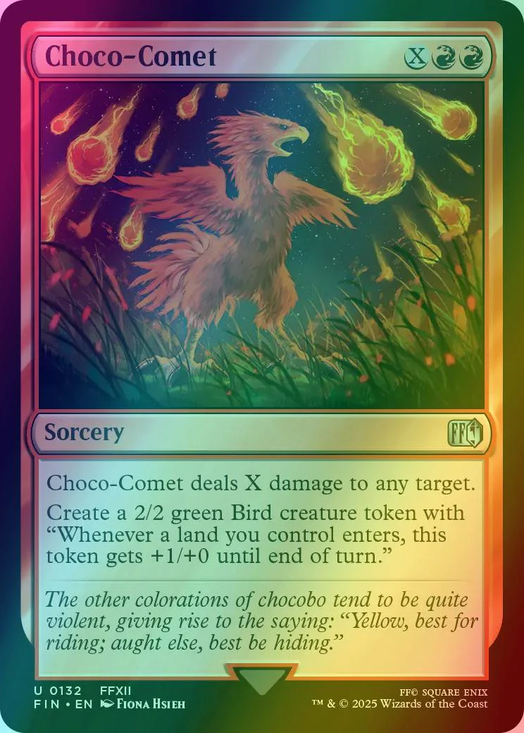 Choco-Comet [132] [FINAL FANTASY] [Foil]