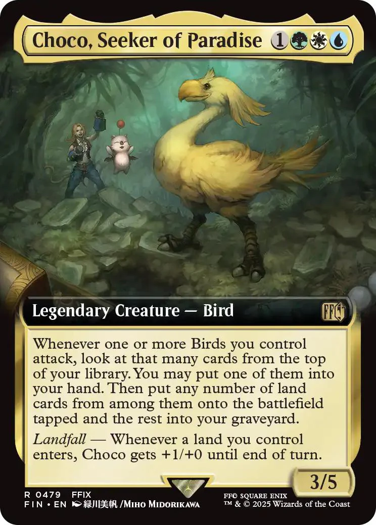 Choco, Seeker of Paradise [479] [Extended Art] [FINAL FANTASY] [Non-Foil]