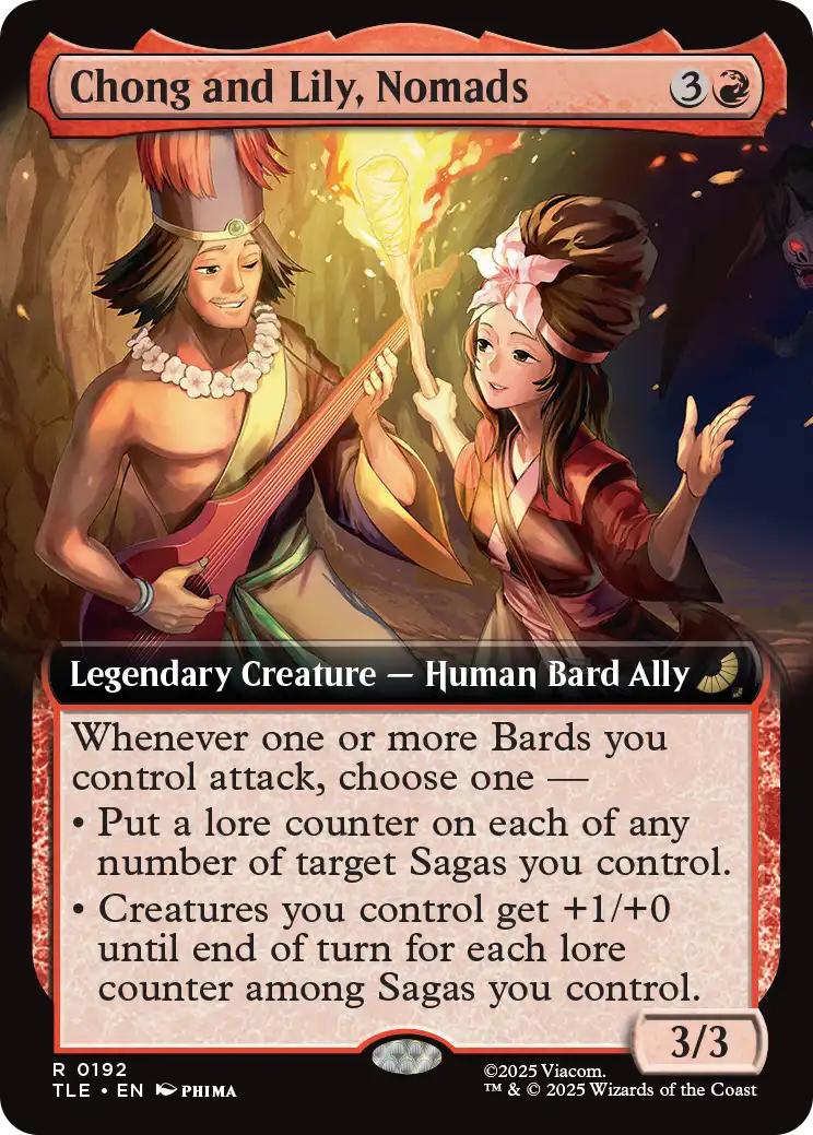 Chong and Lily, Nomads [192] [Extended Art] [Avatar: The Last Airbender Eternal] [Non-Foil]