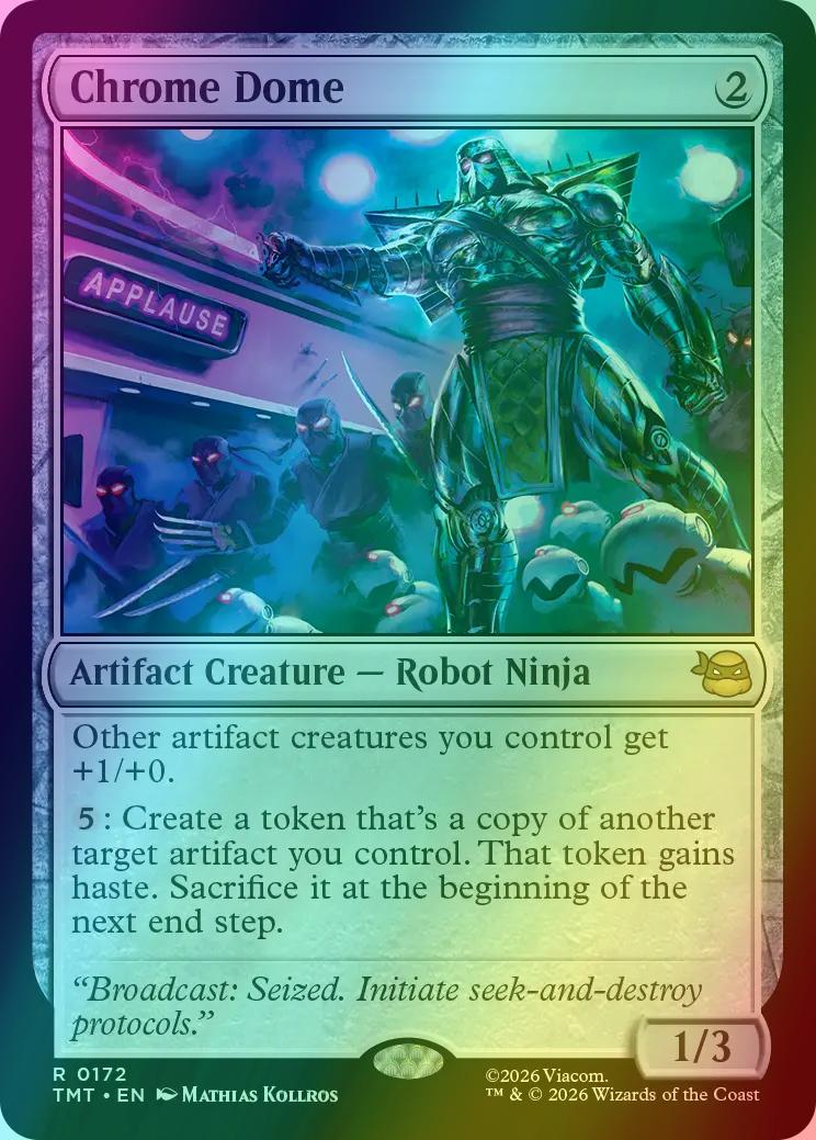 Chrome Dome [172] [Teenage Mutant Ninja Turtles] [Foil]