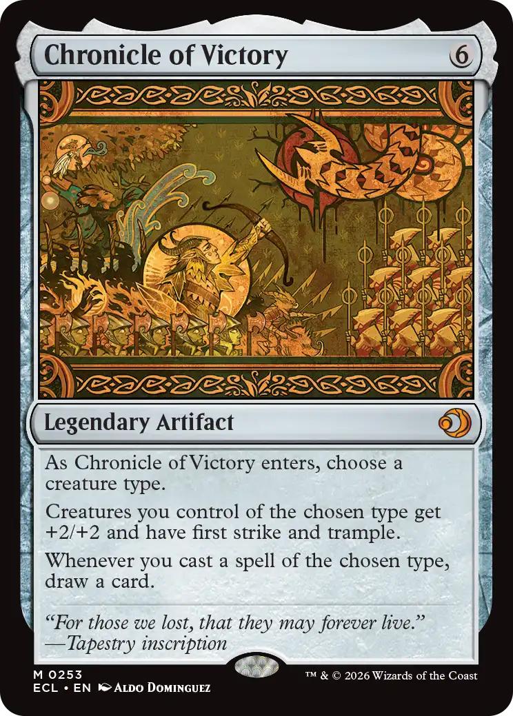 Chronicle of Victory [253] [Lorwyn Eclipsed] [Non-Foil]