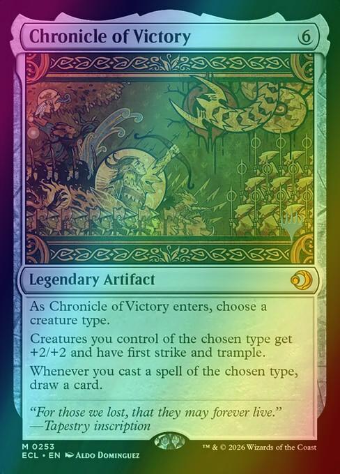 Chronicle of Victory [253p] [Promo Pack] [Lorwyn Eclipsed: Promos] [Foil]