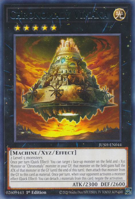 Chronomaly Vimana - JUSH-EN044 - Rare - 1st Edition