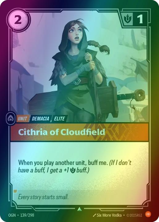 Cithria of Cloudfield - 139/298 [Origins] [Foil]