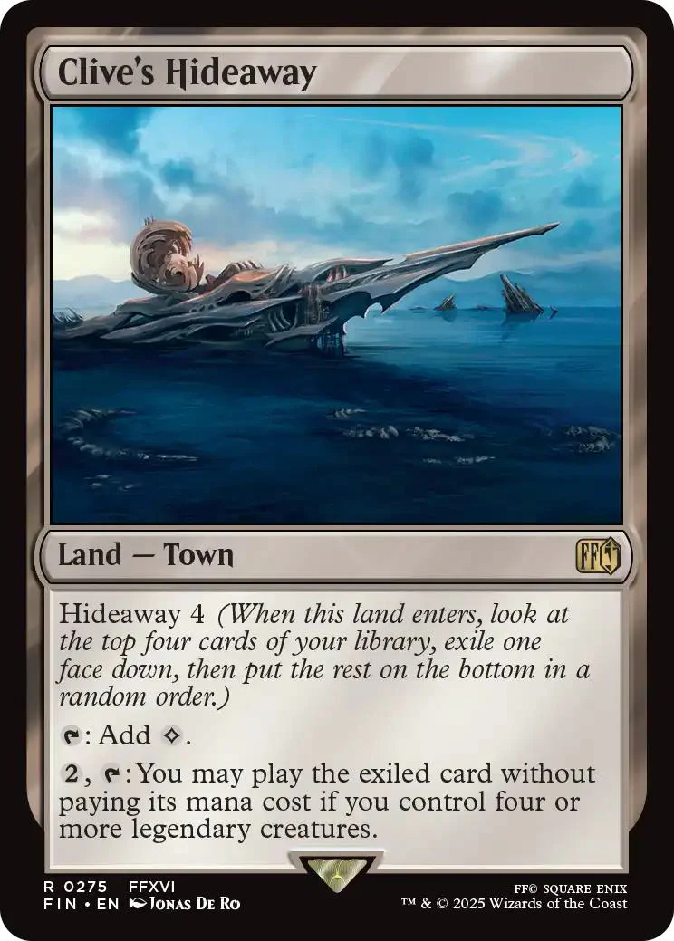 Clive's Hideaway [275] [FINAL FANTASY] [Non-Foil]