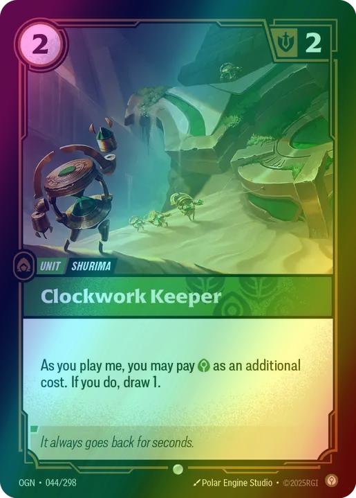 Clockwork Keeper - 044/298 [Origins] [Foil]