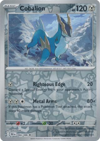 Cobalion - 066/086 - Rare [sv105b-066] [Reverse Holo]