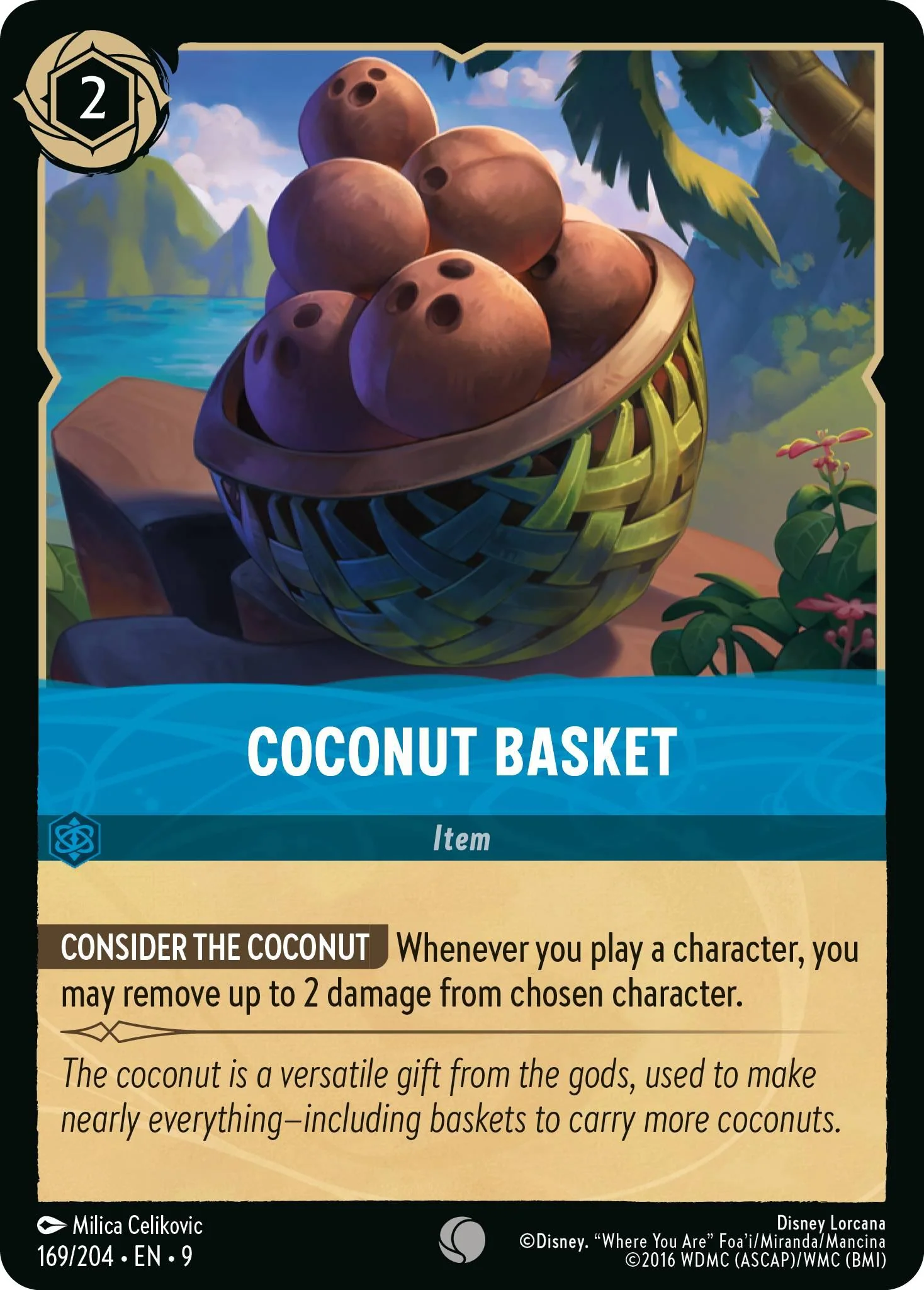 Coconut Basket - 169/204 [Fabled] [Non-Foil]