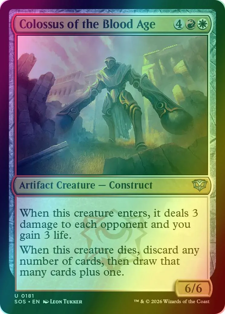 Colossus of the Blood Age [181] [Secrets of Strixhaven] [Foil]