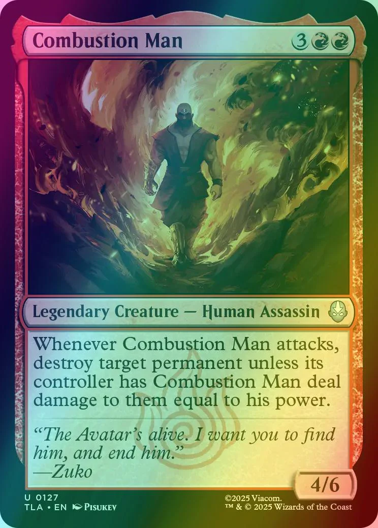 Combustion Man [127] [Avatar: The Last Airbender] [Foil]