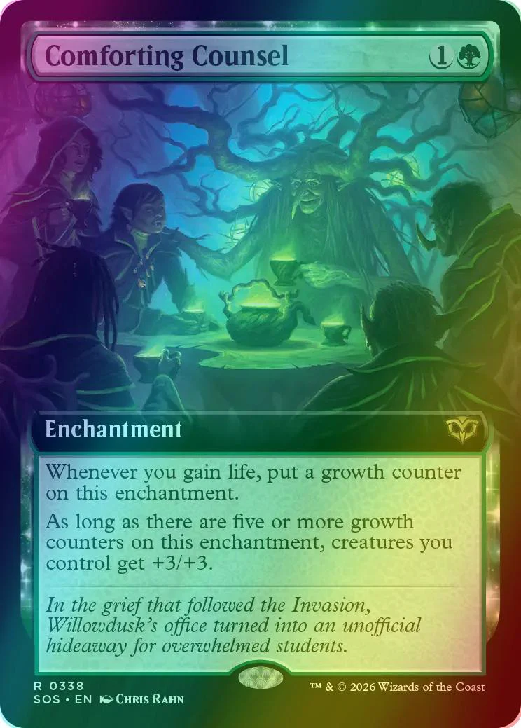 Comforting Counsel [338] [Extended Art] [Secrets of Strixhaven] [Foil]