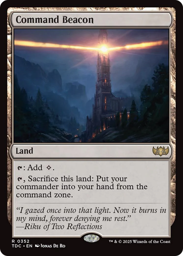 Command Beacon [352] [Tarkir: Dragonstorm: Commander] [Non-Foil]