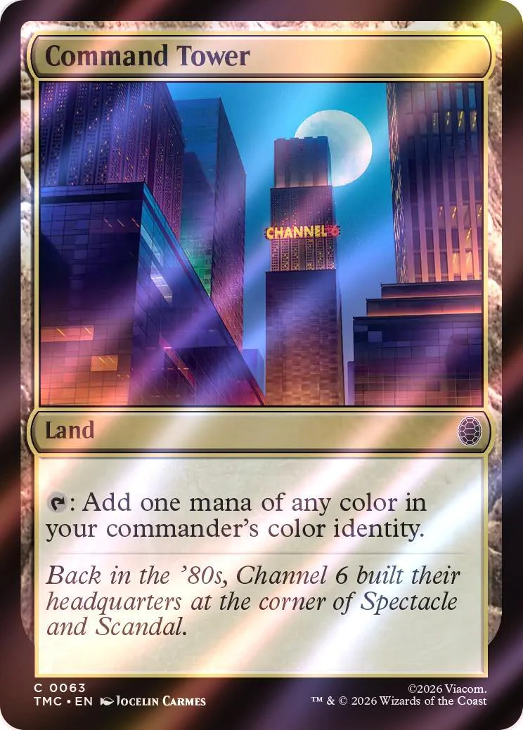 Command Tower [63] [Teenage Mutant Ninja Turtles Eternal] [Surge Foil]