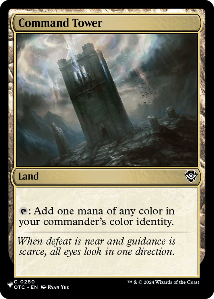 Command Tower [OTC-280] [The List] [Non-Foil]