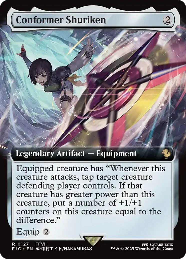 Conformer Shuriken [127] [Extended Art] [FINAL FANTASY: Commander] [Non-Foil]